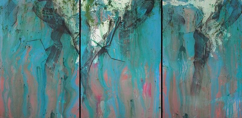 Luciano Spano Italy 1959 150×300 cm Acrilico tela 2013 terres sud gallery e1644696324778
