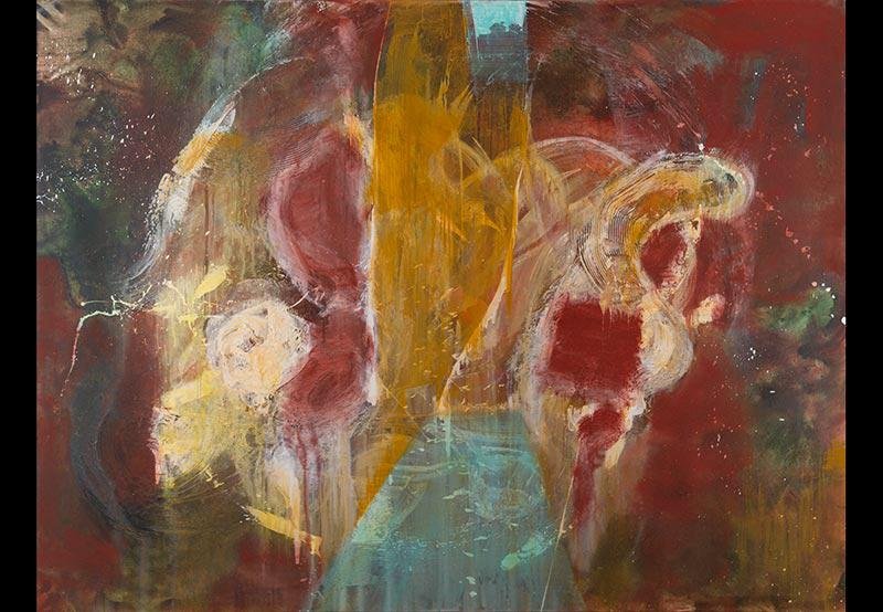 Luciano Spano Italy 1959 Acrilico lino 150x200cm 2013 terres sud gallery